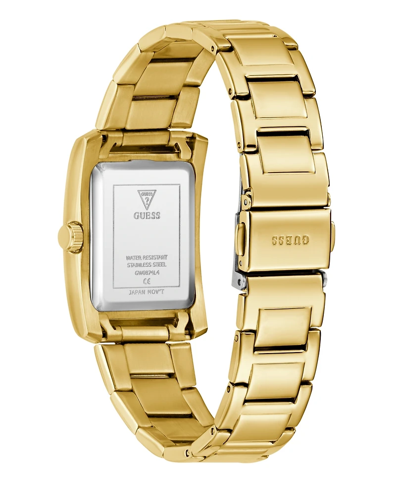 Guess Women's Analog Gold Tone Stainless Steel Watch, 27mm