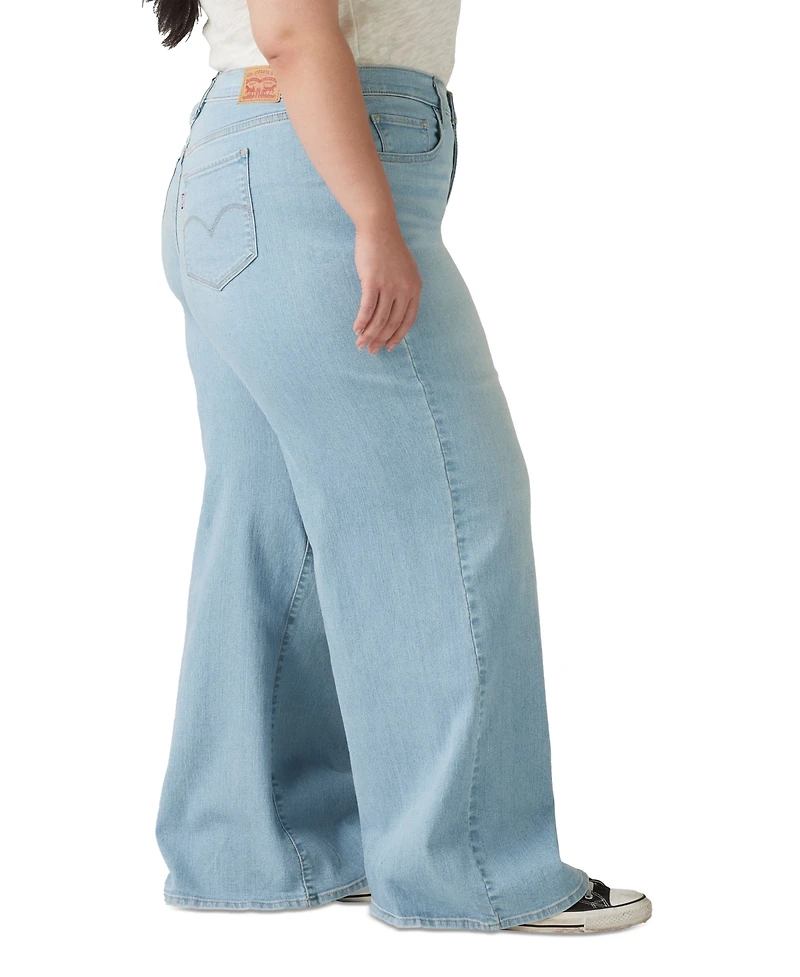 Levi's Plus Mid Rise 318 Shaping Wide-Leg Jeans