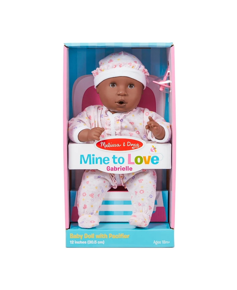 Melissa and Doug Mine to Love Gabrielle 12" Baby Doll