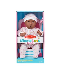 Melissa and Doug Mine to Love Gabrielle 12" Baby Doll