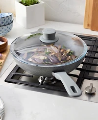 Zwilling Parma Plus Aluminum Nonstick 11" Wok with Lid