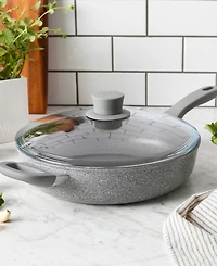 Zwilling Parma Plus Aluminum Nonstick 3.9-Qt Helper Handle Saute Pan with Lid