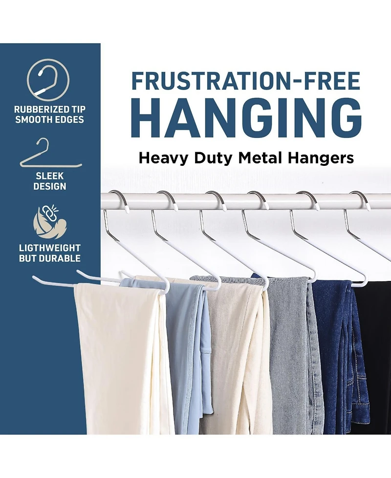 Lifemaster Metal Pants Hanger Set