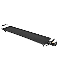 MegaChef 35.43 Inch Electric Grill with Drip Tray and Non-Stick Coating
