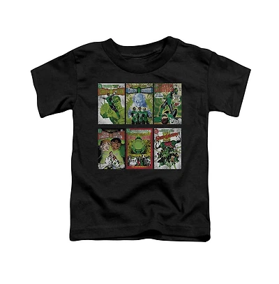 Green Lantern Baby-Girls Gl Covers Short Sleeve Toddler Tee / T-Shirt