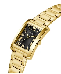 Guess Men's Analog Gold Tone Stainless Steel Watch, 34mm