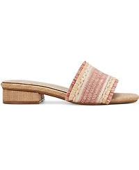 Easy Spirit Women's Graciela Raffia Block Heel Sandals