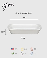 Fiesta Rectangular Baker 9" x 13"