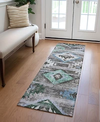 Addison Chantille Machine Washable ACN836 2'3"x7'6" Runner Area Rug