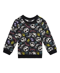 Nightmare Before Christmas Toddler Boys Disney Mickey Mouse French Terry Sweatshirt and Shorts