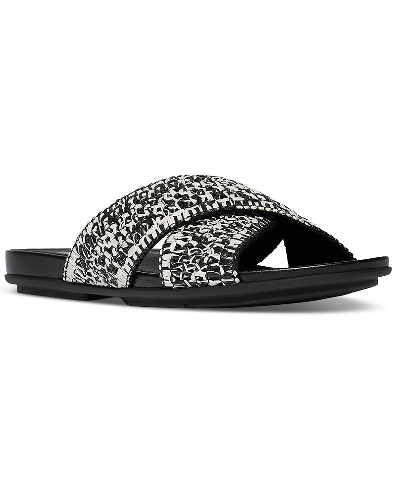 FitFlop Women's Gracie Woven Cross Slide Sandals