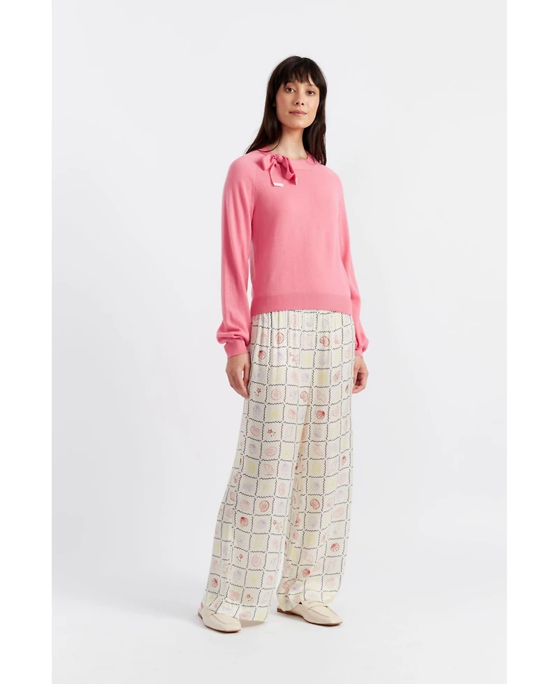 Chinti & Parker Women's Merino Wool Sailors Knot Sweater