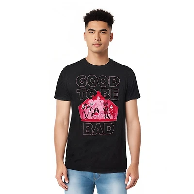Dc Wonder Woman Men's Superhero Girls Comics Good To Be Bad Adult Heather Tee / T-Shirt