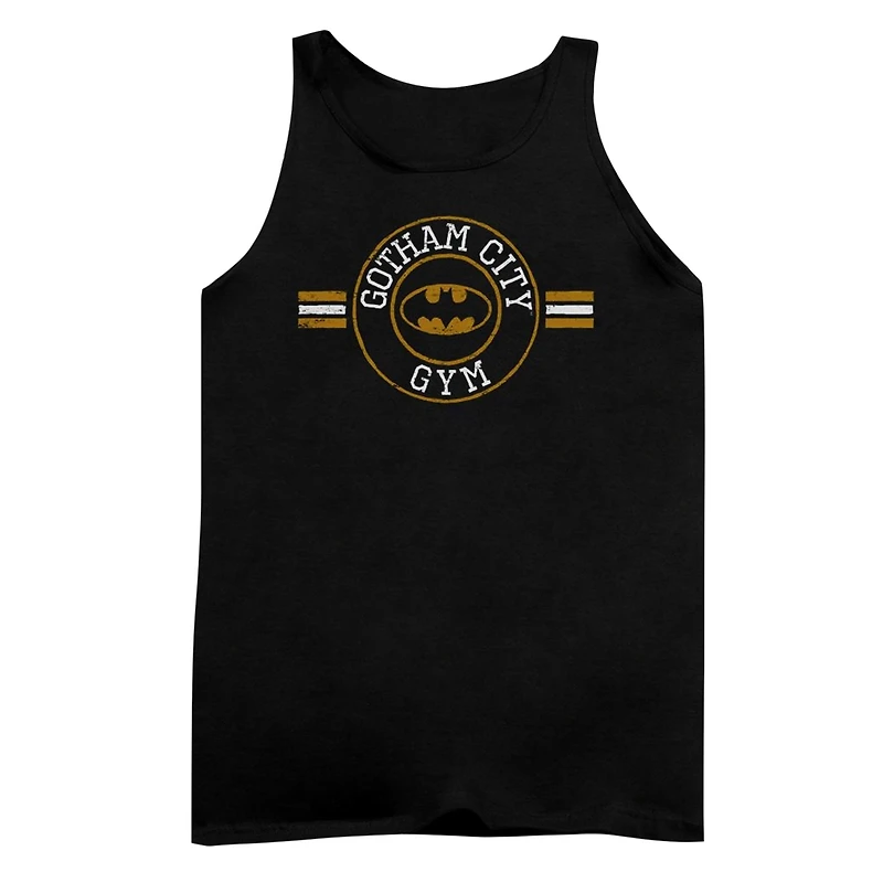 Batman Mens Gotham City Gym Adult Tank Top