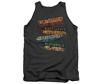 Harry Potter Mens Burnt Banners Adult Tank Top