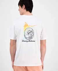 Tommy Bahama Men's Marlin Wave Graphic T-Shirt