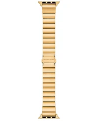 Michael Kors Women's Gold-Tone Stainless Steel Band for Apple Watch