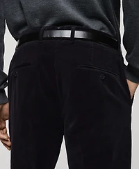 Mango Men's Slim-Fit Corduroy Pants