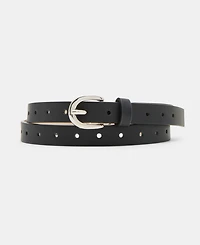 Steve Madden Women's 3-Pc. Faux-Leather Belt Set