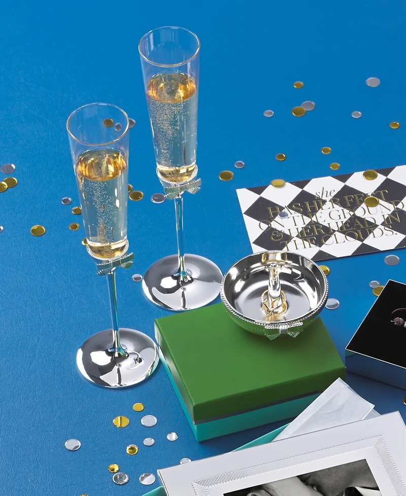 kate spade new york Set of 2 Grace Avenue Toasting Flutes