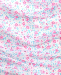 With Jules Big Girls Ruched Flutter-Sleeve Mesh Dress