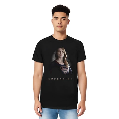 Supergirl Mens Stand Tall Short Sleeve Adult Tee / T-Shirt