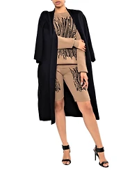 Dai Moda Women's Fusion Crew Neck
