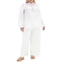 Plus Keyla Print Shirt
