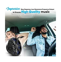 Pyle 8" Single Voice Coil Car Subwoofer, 250 Watts, 4-Ohm