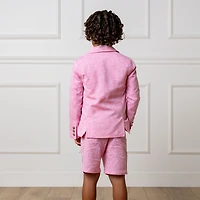 Hope & Henry Toddler Boys Heirloom Linen Blend Short