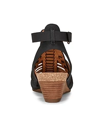 Earth Women's Hattie Fisherman Wedge Sandals