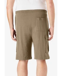 KingSize Big & Tall Lightweight Jersey Cargo Shorts