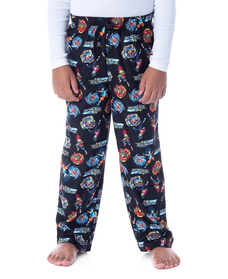 Beyblade Boys Burst Super King Spinner Tops Character Pajama Pants