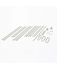 Kenney Mission 3/4" Decorative Bay Window Double Curtain Rod