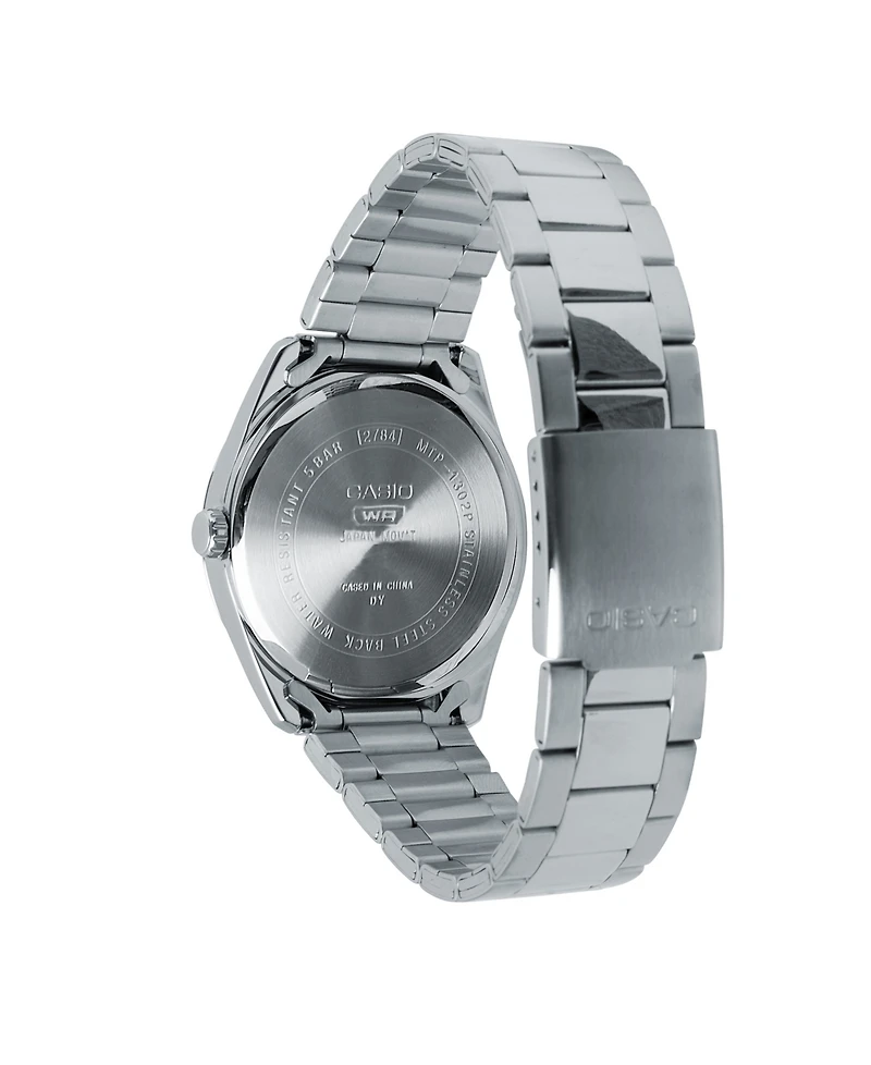 Casio Men's Silver Tone Stainless Steel Watch