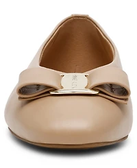 Anne Klein Women's Willow Bow Detail Round Toe Ballet Flats