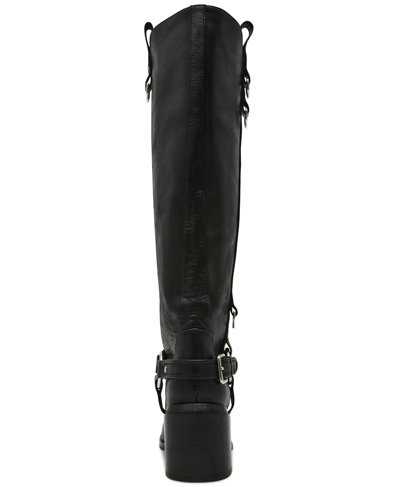 Steve Madden Women's Lawful Tall Moto Boots
