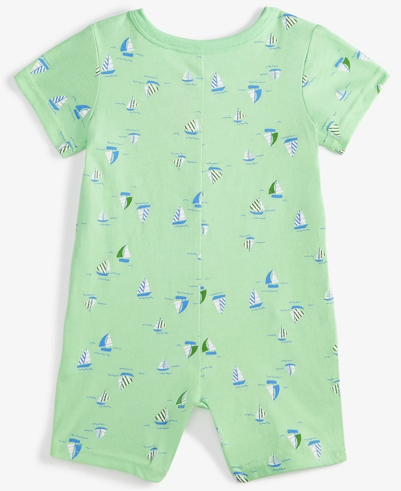 Baby Boys Sailboat-Print Sunsuit, Exclusively at Macy's