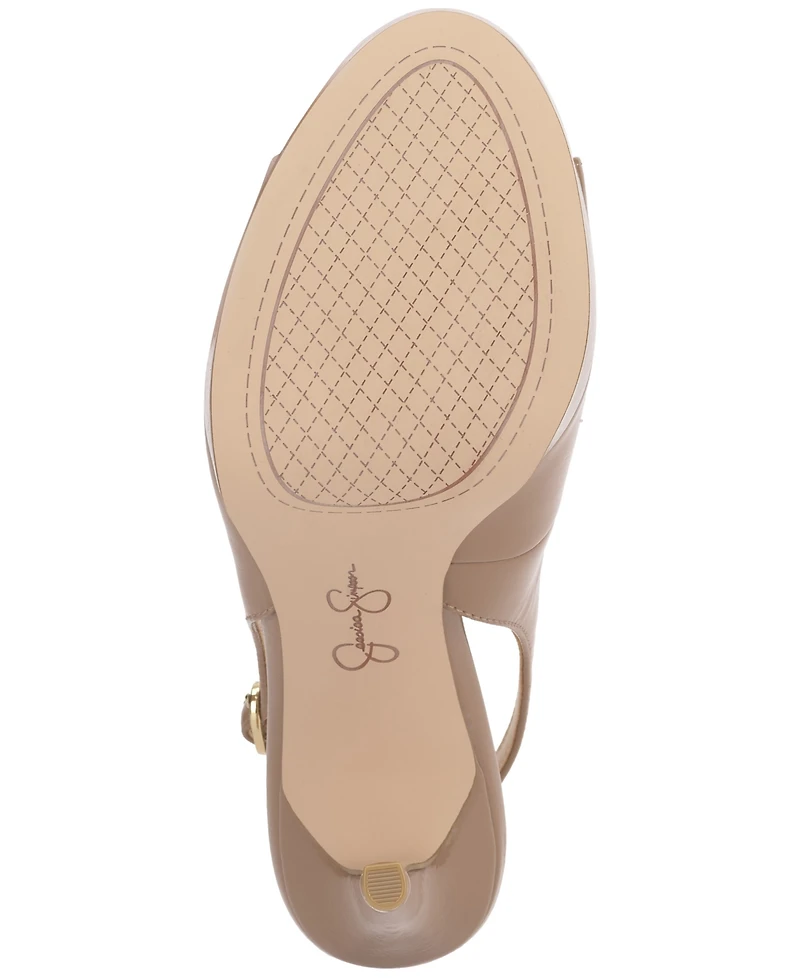 Jessica Simpson Women's Sibilla Slingback Platform Stiletto Pumps