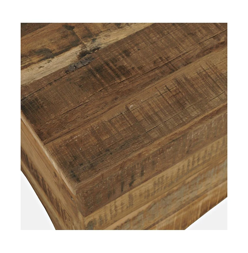 Jofran Reclamation 36" Rustic Solid Wood Storage Chest Cabinet