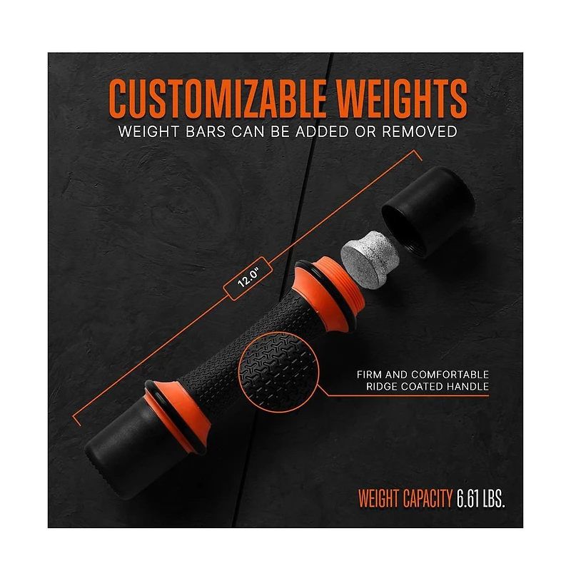 Squatz Adjustable Weight Dumbbells with Non-Slip Grip for Versatile Workouts