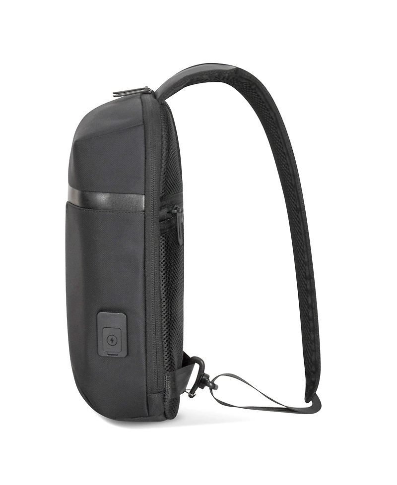 Champs Onyx Collection Leather Sling Bag