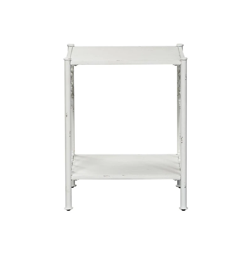 Open Night Stand - Antique White