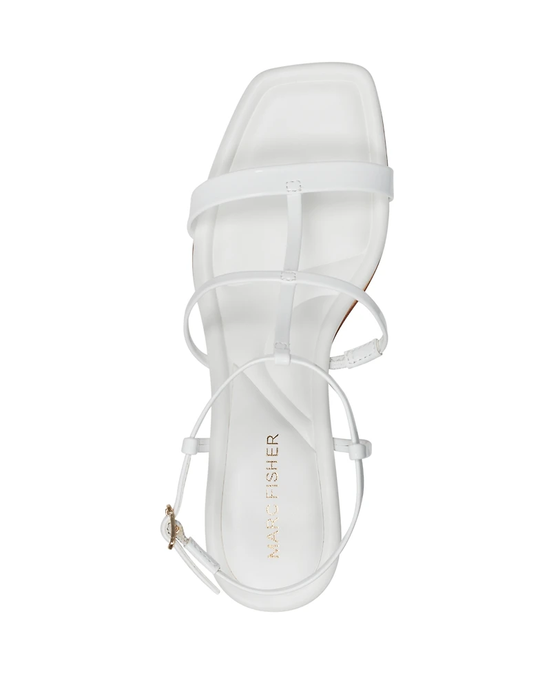 Marc Fisher Women's Gellyn Caged Block Heel Sandals