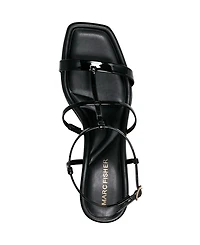 Marc Fisher Women's Gellyn Caged Block Heel Sandals