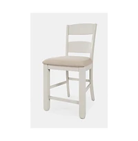 Jofran Dana Point Upholstered Ladderback Stool (Set of 2)