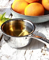 Cristel Castel Pro Mini 0.5-Qt. Stainless Steel Saucepan