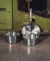 Cristel 1826 8-Piece Stainless Steel Cookware Set