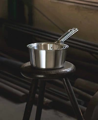 Cristel 1826 3-Piece Stainless Steel Saucepan Set with Glass Lids