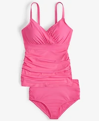 Anne Cole Women's Surplice Underwire Tankini Top